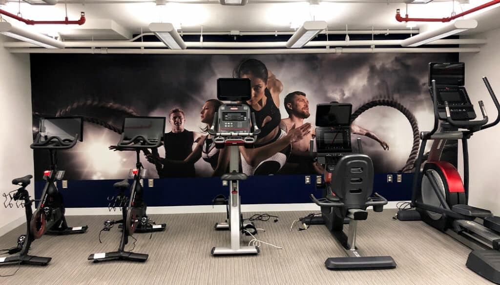 Fitness Center Wall Graphics