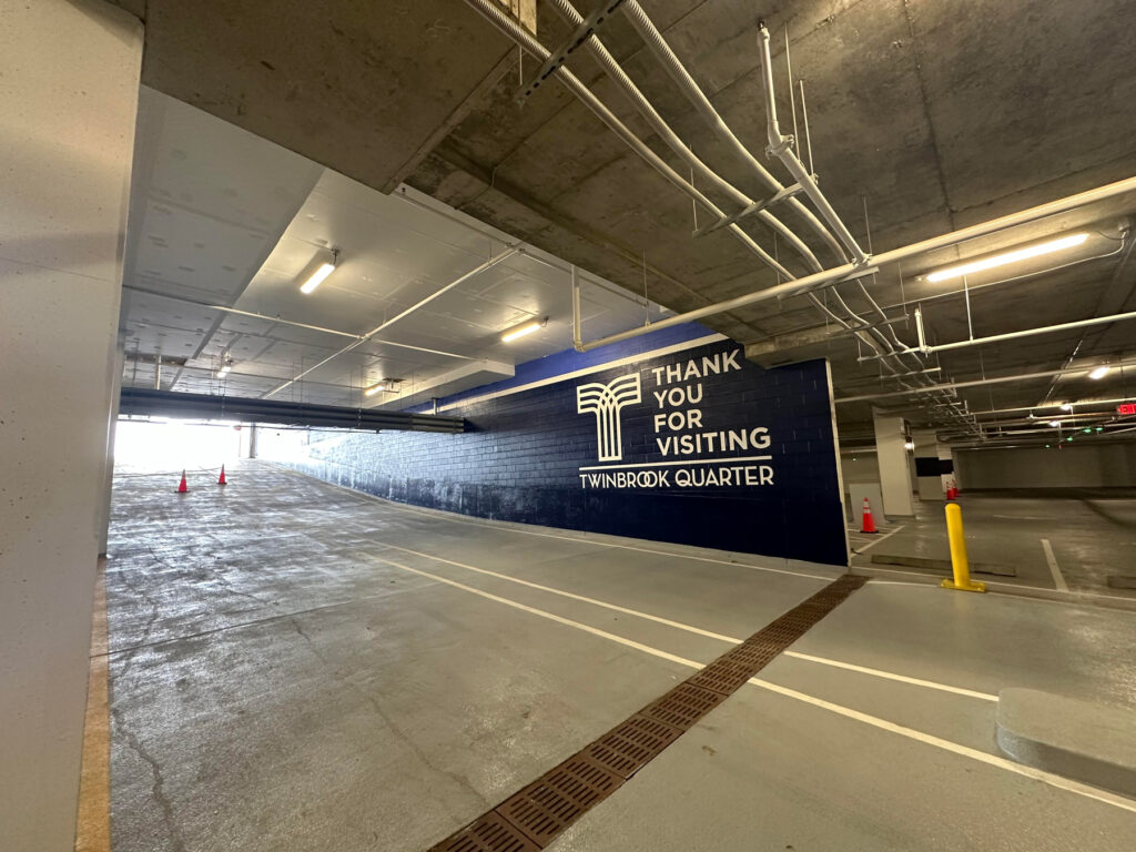 Twinbrook Quarter Garage Entry