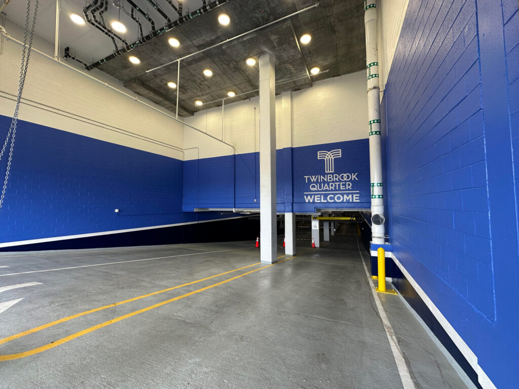 Twinbrook Quarter Garage Entry