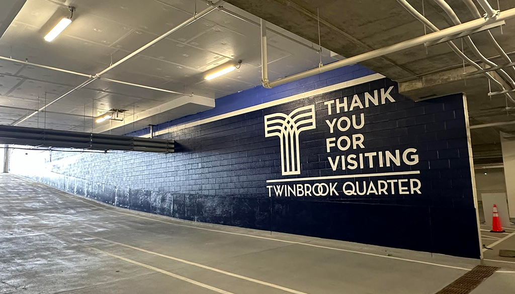 Twinbrook Quarter Garage Entry