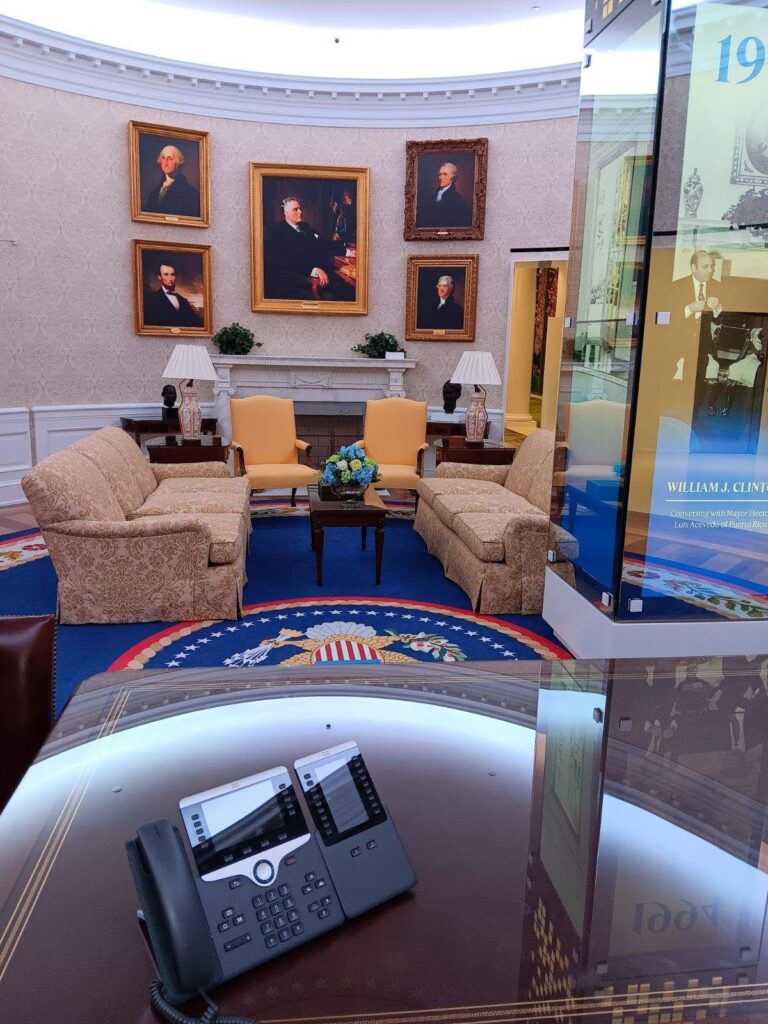White House Historical Association is presenting an interactive replica of the White House