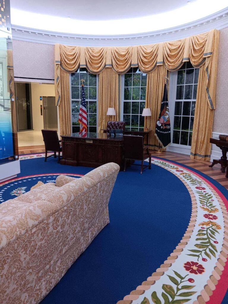 White House Historical Association is presenting an interactive replica of the White House
