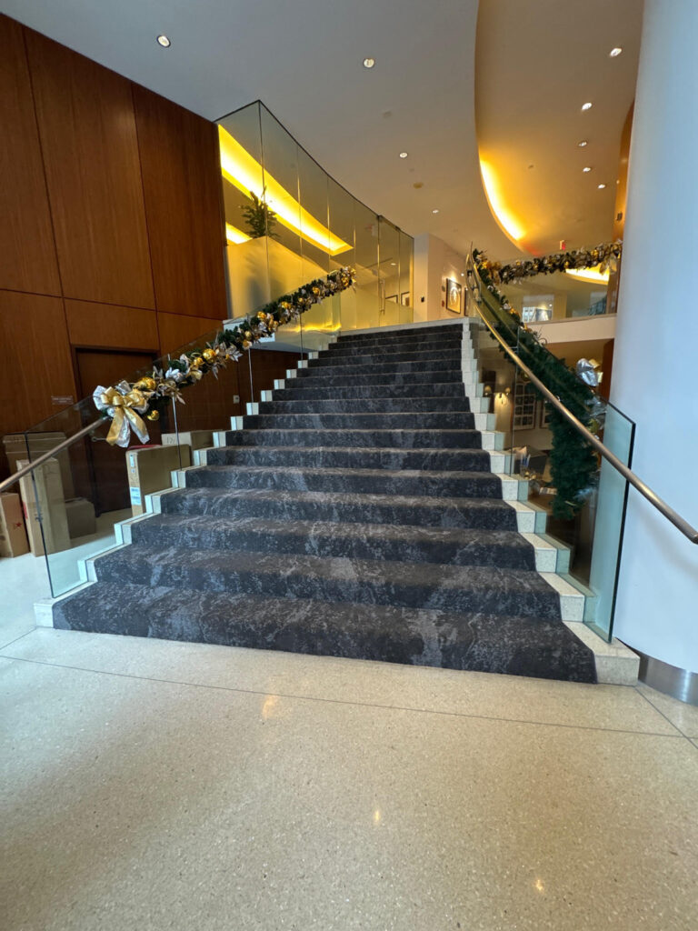 Lobby enhancement at 220 Twentieth Street in Crystal City, VA